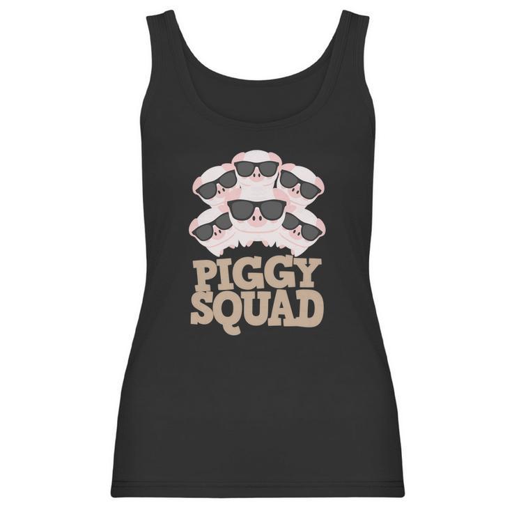 Pig Lovers Funny Piggy Squad Cute Pig Gifts Women Women Tank Top