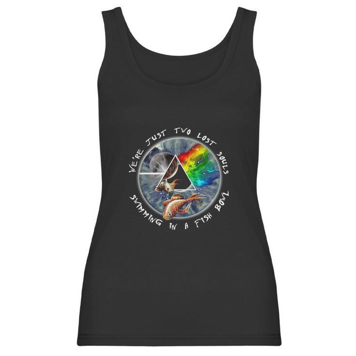 Pink Floyd We’Re Just Two Lost Souls Swimming In A Fishbowl Shirt Women Tank Top