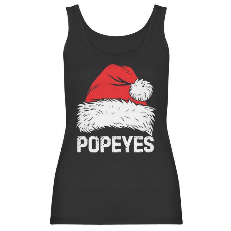 Popeyes Santa Christmas Family Xmas Gifts Women Tank Top