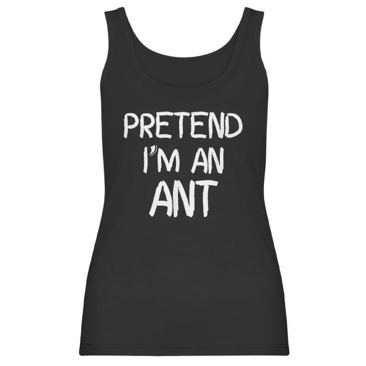 Pretend Im An Ant Christmas Women Tank Top