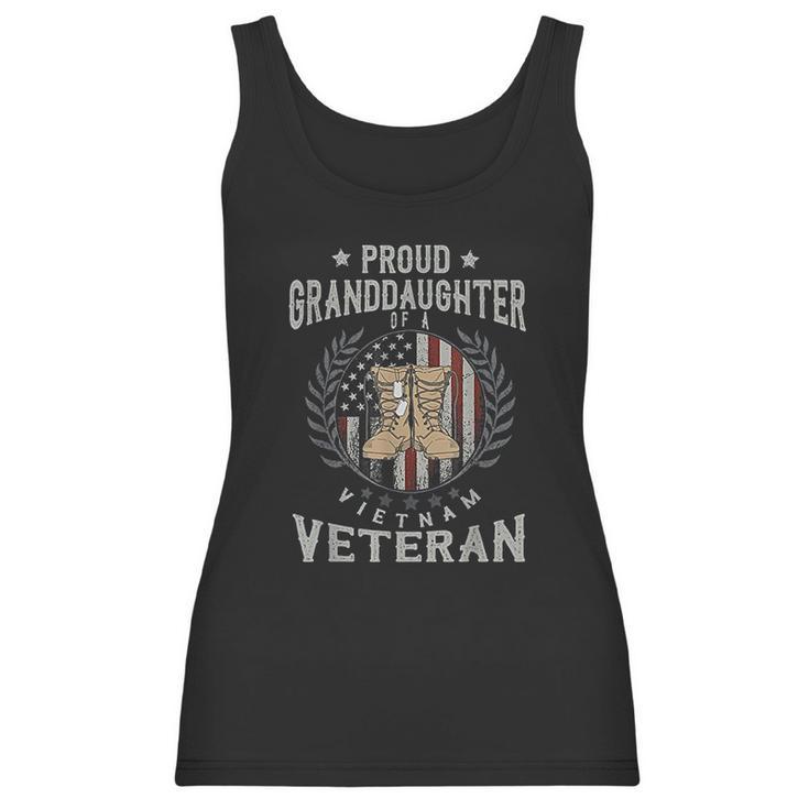 Proud Granddaughter Of A Vietnam Veteran Vietnam Women Tank Top