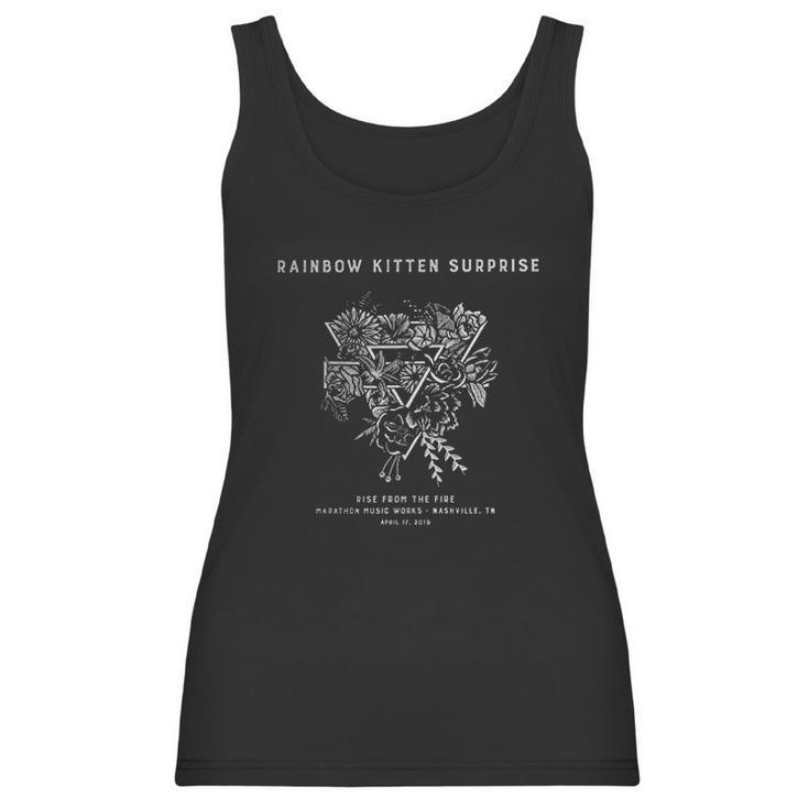 Rainbow Kitten Surprise Women Tank Top