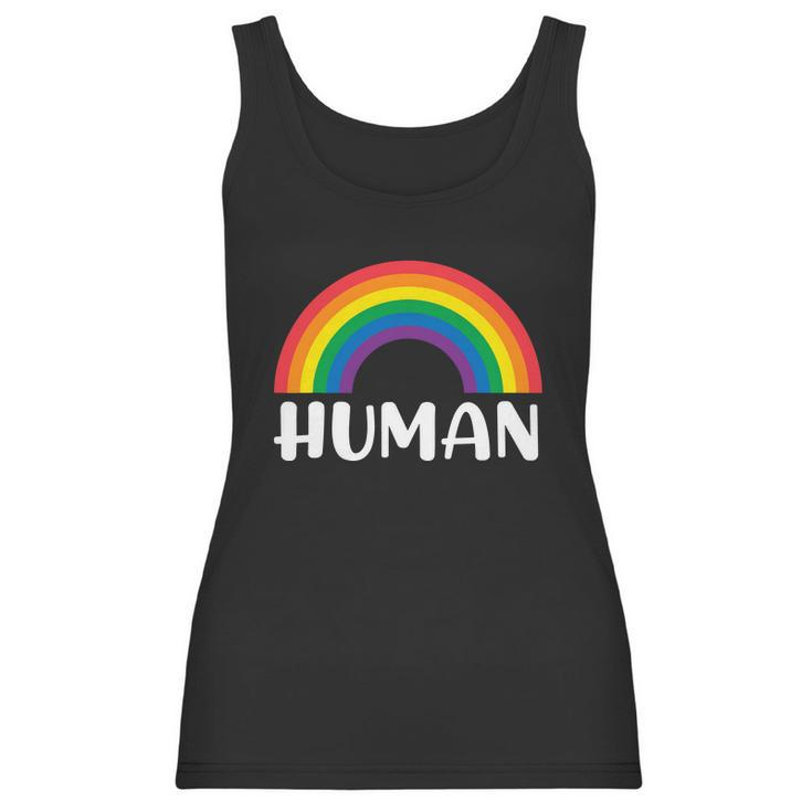 Rainbow Lgbt Pride Homo Lesbian Pride Graphic Design Printed Casual Daily Basic Women Tank Top