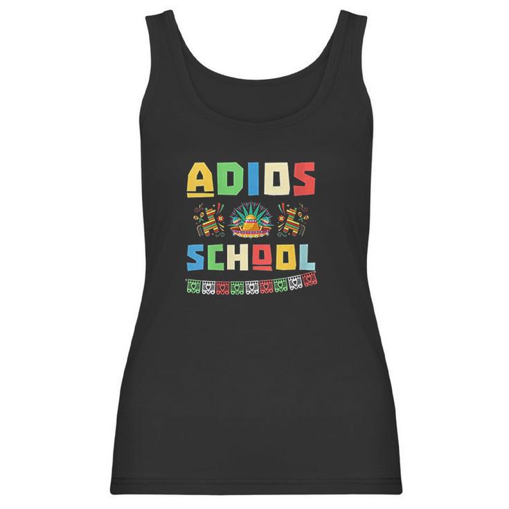 Retired Spanish Teacher Adios School Women Tank Top