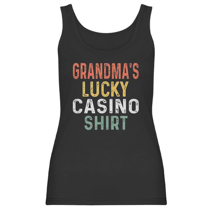 Retro Grandmas Lucky Casino Women Tank Top