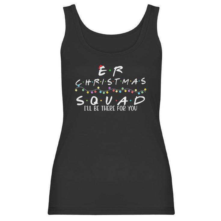 Rn Nursing Christmas Er Rn Icu Picu Lpn Nurse Xmas Women Tank Top