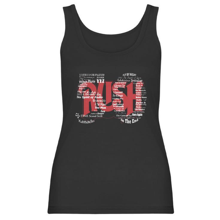 Rush Band 50 Years Women Tank Top