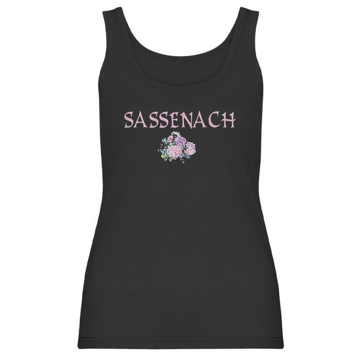 Sassenach Scottish Gaelic Outlanders Pink Dragonfly Women Tank Top