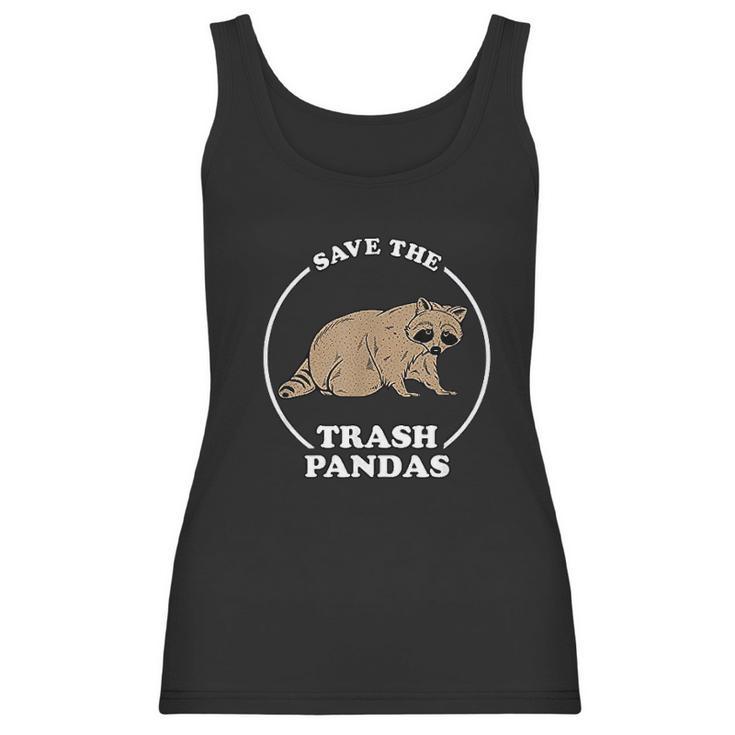 Save The Trash Pandas Women Tank Top