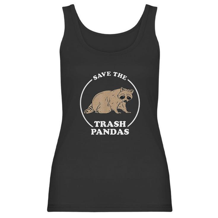 Save The Trash Pandas Women Tank Top