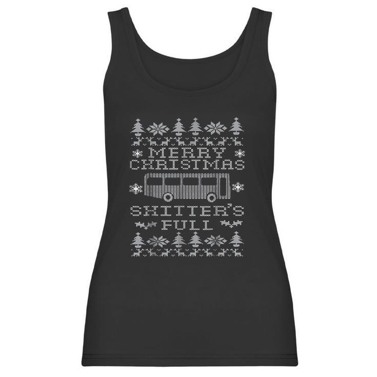 Shitters Full Christmas Camping Women Tank Top