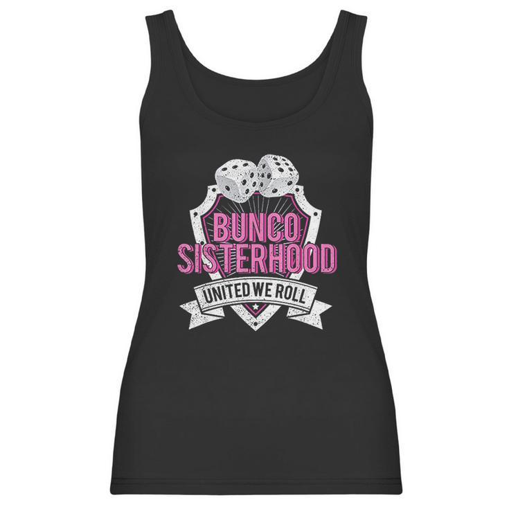 Sisterhood United We Roll Funny Game Women Tank Top