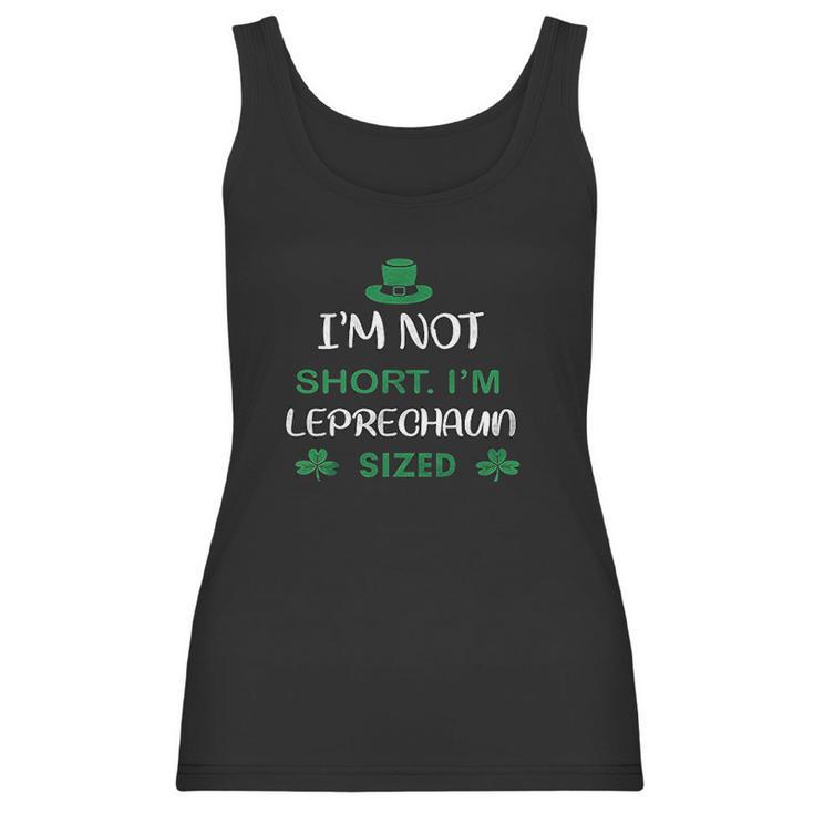 St Patricks Day For Women Leprechaun Funny Leaf Irish Flag Men Green Day Magically Women Tank Top