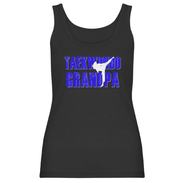 Taekwondo Grandpa Papa Tae Kwon Do Girl Granddaughter Women Tank Top