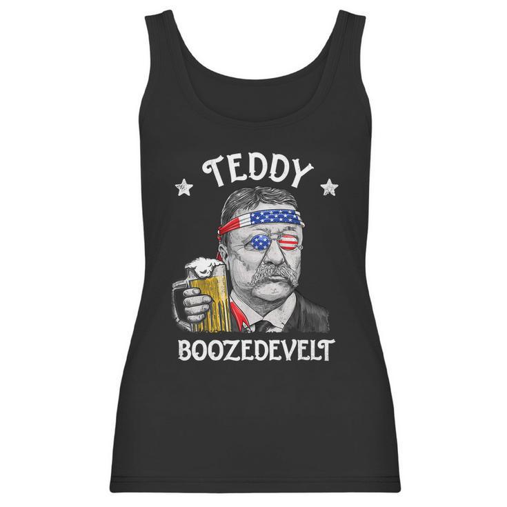 Teddy Boozedevelt Theodore Roosevelt 4Th Of July Men Women Tshirt Women Tank Top