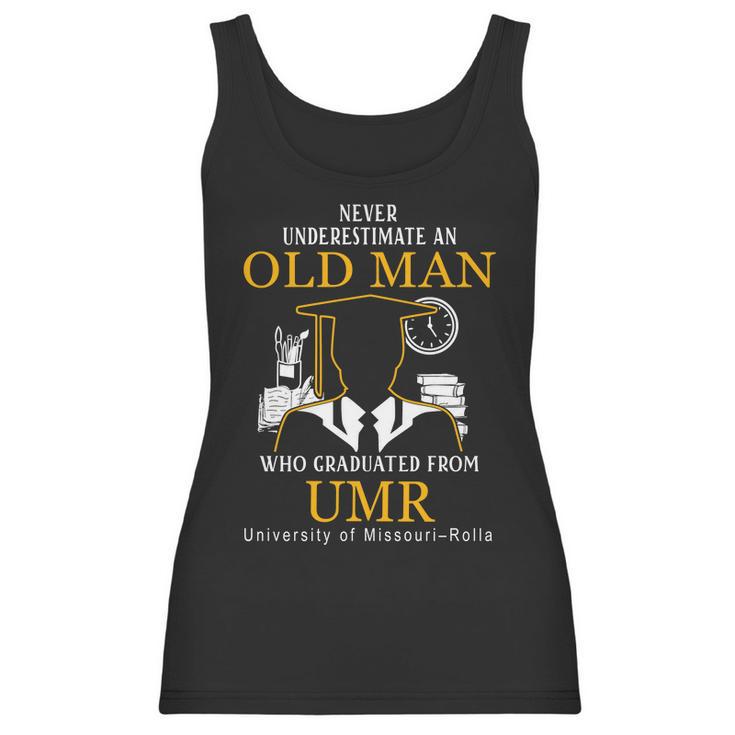 Never Underestimate An Old Man Who Graduated From Umr University Of Missouri–Rolla Women Tank Top