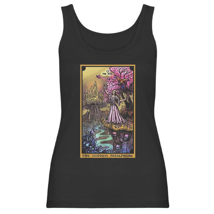 The Underworld Goddess The Fool Tarot Card Women Tank Top