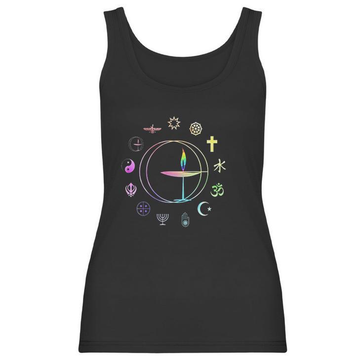 Unitarian Universalist Rainbow Uu Chalice Women Tank Top