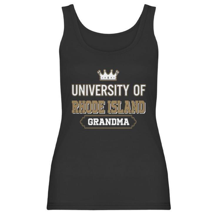 University Of Rhode Island Grandma Great Gift For Grandparents Women Tank Top