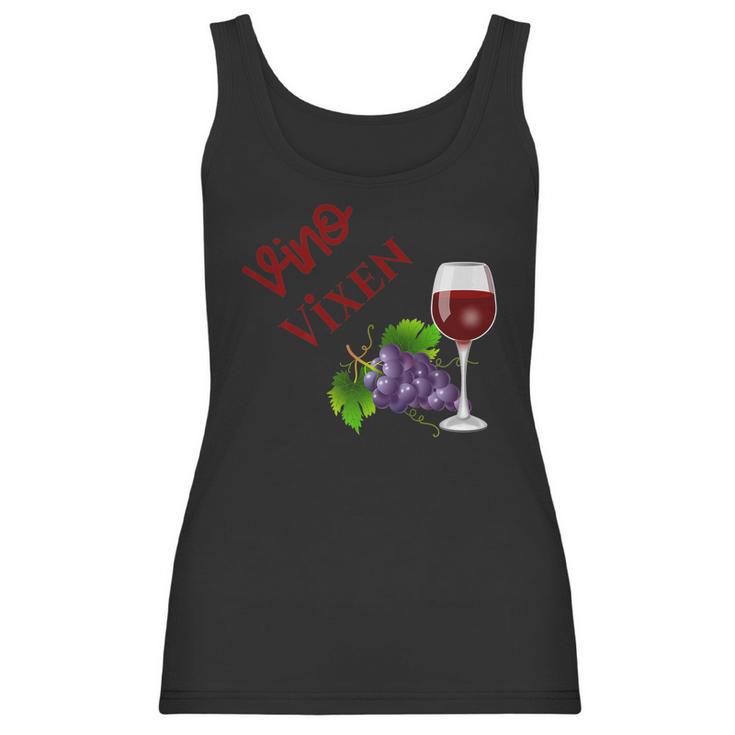 Vino Vixen Wine Lovers Women Tank Top