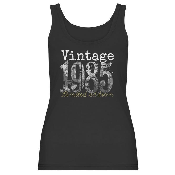 Womens Vintage 1985 Tee - 36 Years Old  1985 36Th Birthday Gift V-Neck Women Tank Top