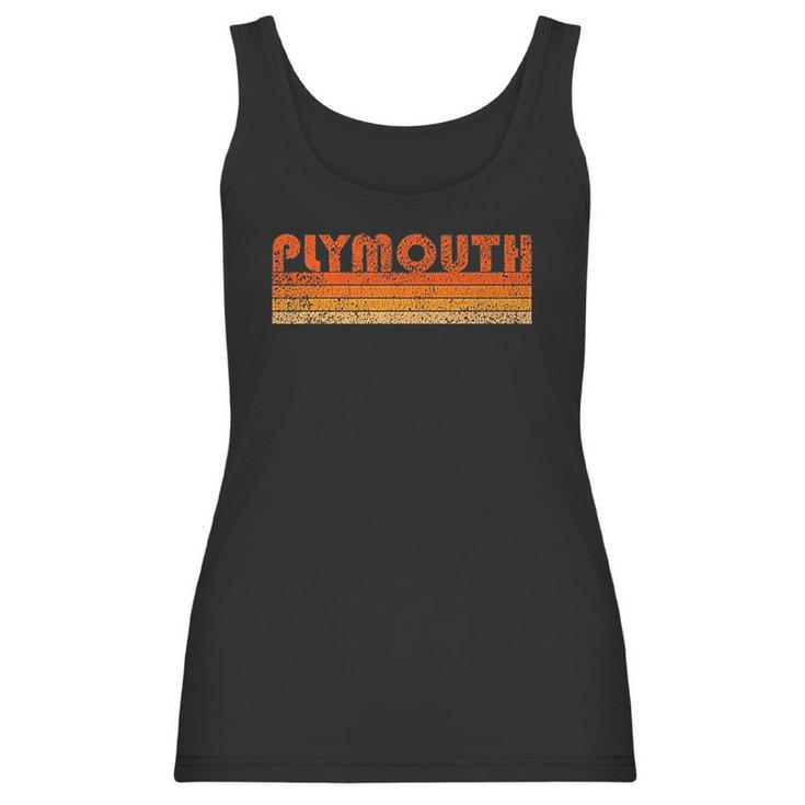 Vintage Retro Plymouth Ma Best Mom Gifts Women Tank Top