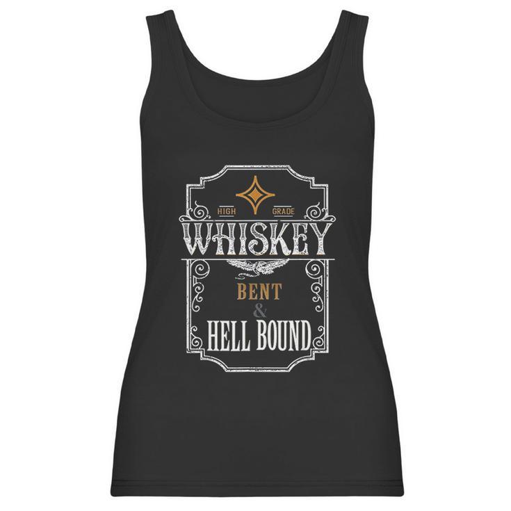 Whiskey Bent Bocephus Outlaw Country Women Tank Top