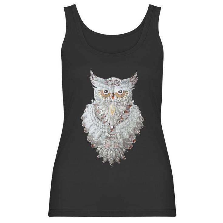 White Owl Women Tank Top