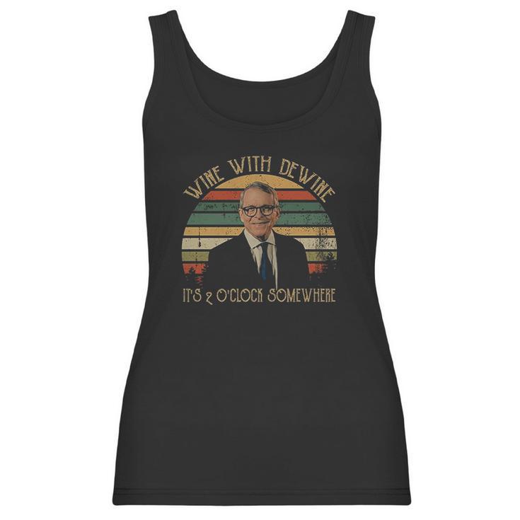 Wine With Dewine Women Tank Top