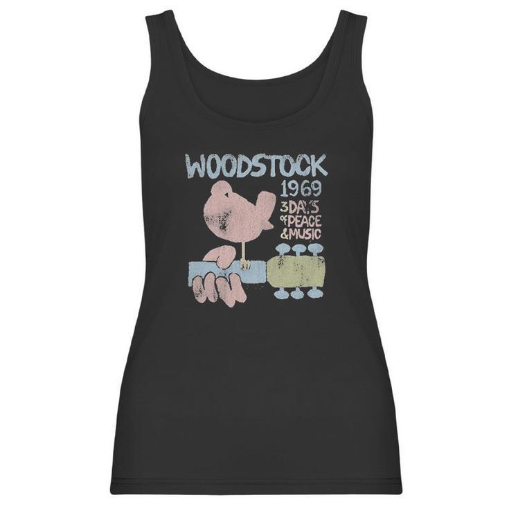 Woodstock 50 Years Dove Women Tank Top