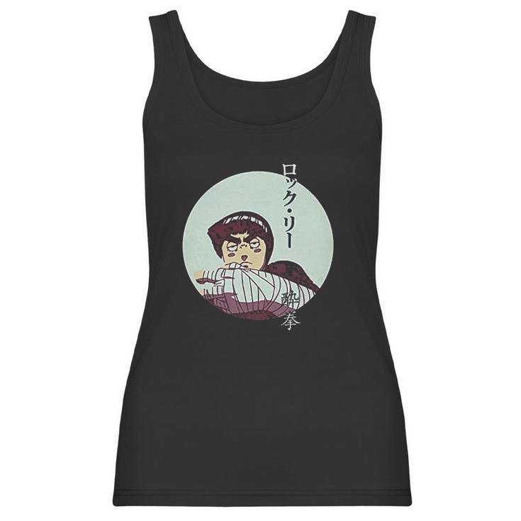 Yonfro Rock Lee Drunken Fist Naruto Manga Anime Women Tank Top