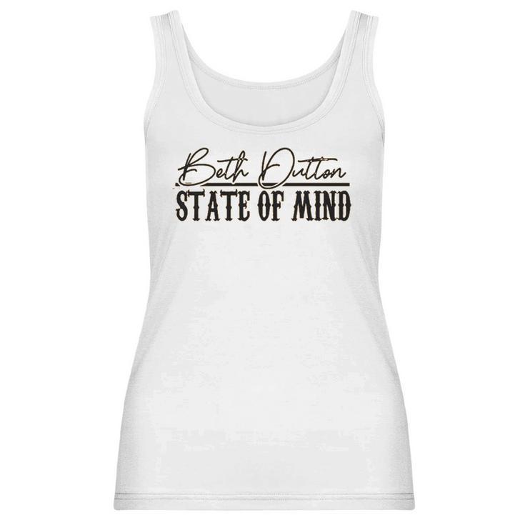 Beth Dutton State Of Minfor Women Vintage Women Tank Top