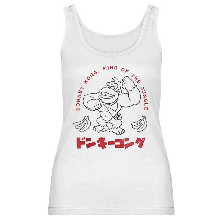 Donkey Kong King Of The Jungle Women Tank Top