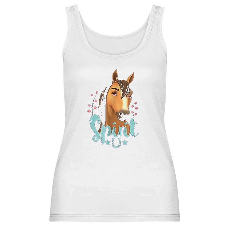 Dreamworks Riding Free  Spirit Horseshoe Women Tank Top