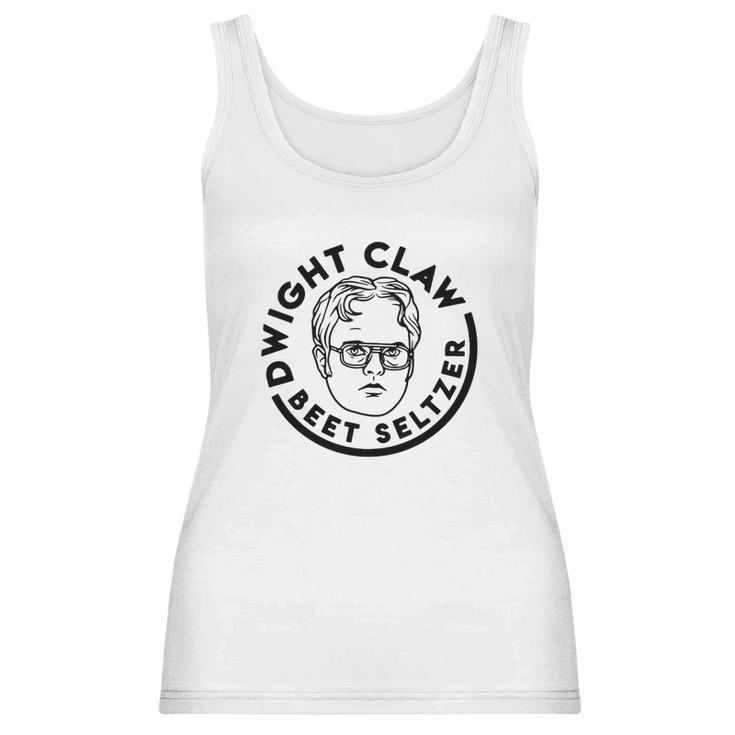 Dwight Claw Beet Seltzer Shirt Women Tank Top