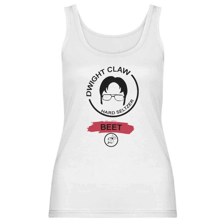 Dwight Claw Hard Seltzer Beet Shirt Women Tank Top