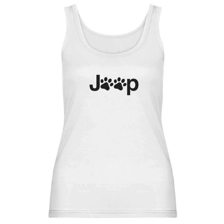 Funny Jeep Paw Prints Dogs Jeeps Owner Men Women Gift Men Women T-Shirt Graphic Print Casual Unisex Tee Women Tank Top