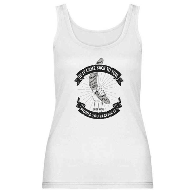 Gods Boomerang Jesus Christian Fashion Gifts Women Tank Top