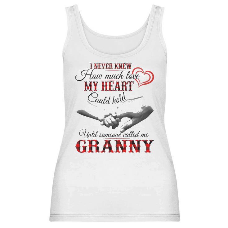 Granny Grandma Gift   Until Someone Called Me Granny Women Tank Top