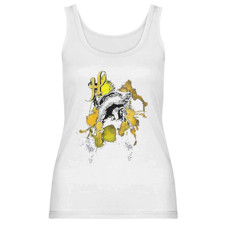 Womens Harry Potter Urban Elegance Hufflepuff Badger Women Tank Top