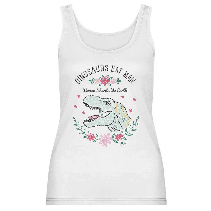 Jurassic Park Dinos Eat Man Women Inherit The Earth Women Tank Top