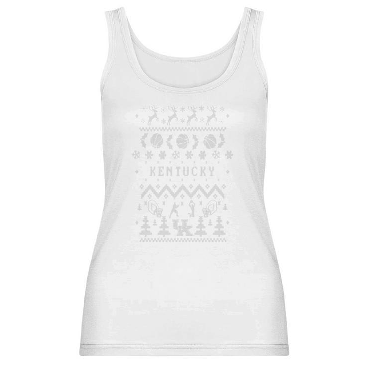 Kentucky Wildcats - Ugly Christmas Sweater T-Shirt Women Tank Top