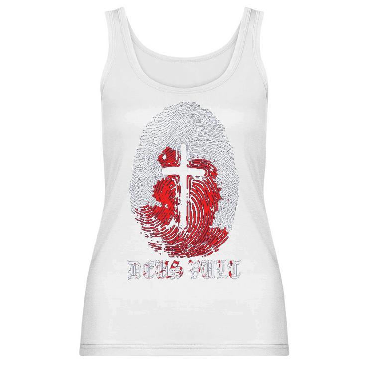 Knights Templar S Deus Vult God Wills It Women Tank Top