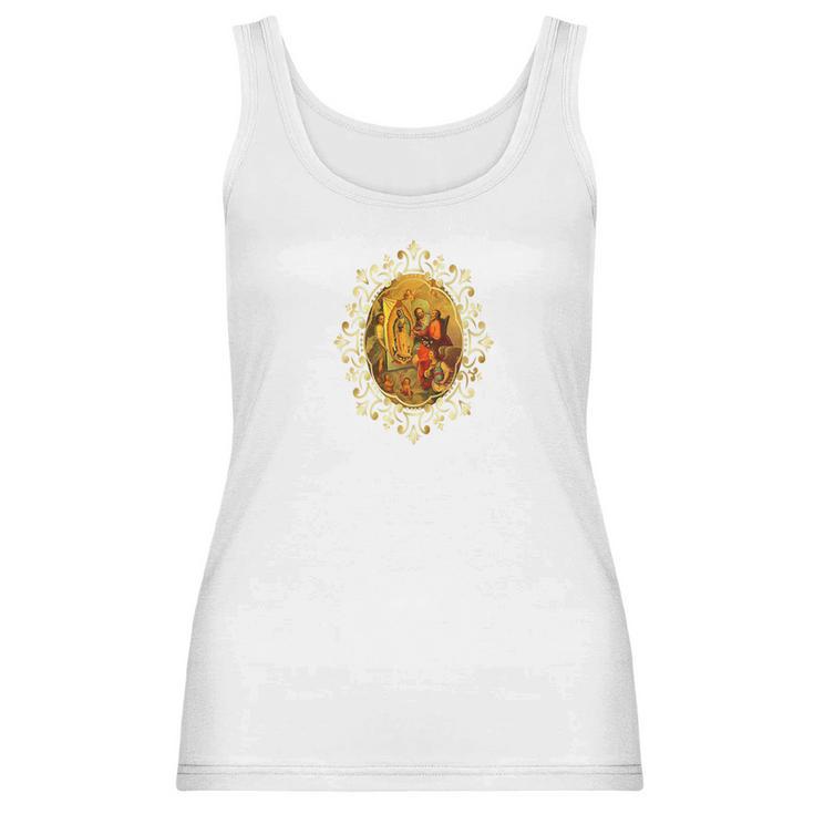 Our Lady Of Guadalupe Virgen Painted By God 110 Women Tank Top