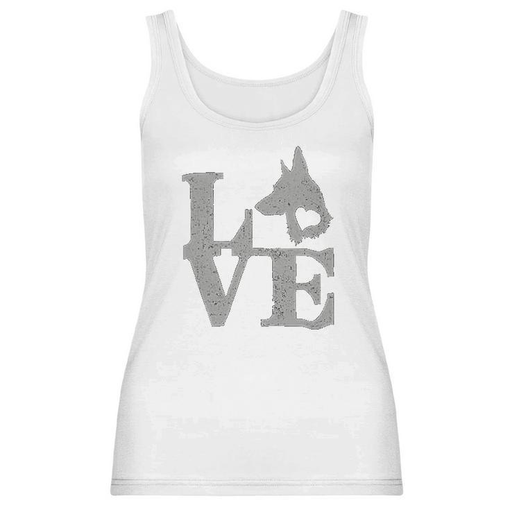 Love German Shepherd Dog Women Fashion Slouchy Dolman Women Tank Top