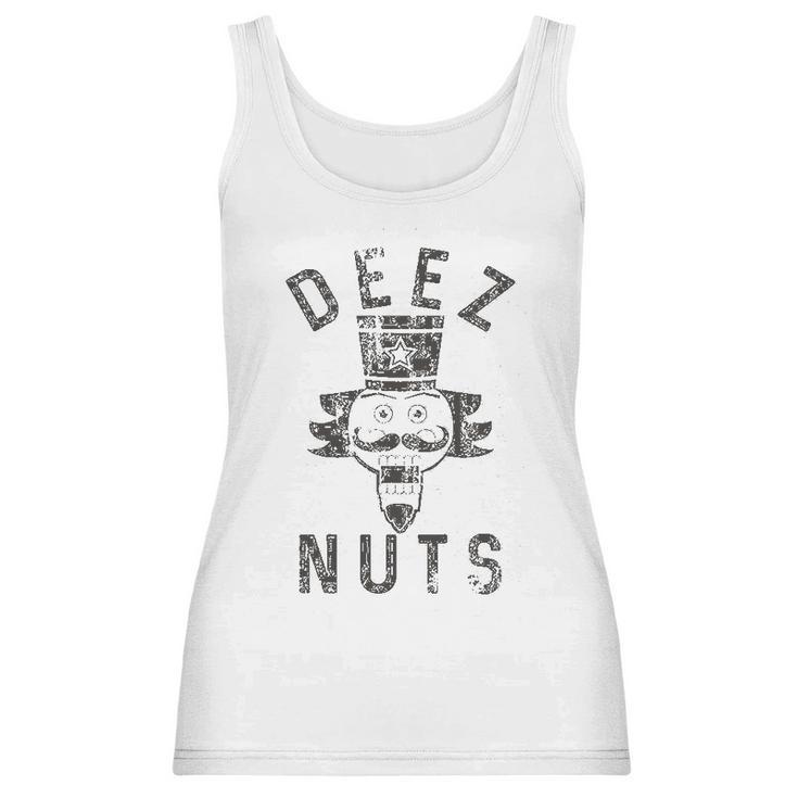 Mens Deez Nuts Funny Christmas Graphic For Guys Women Tank Top