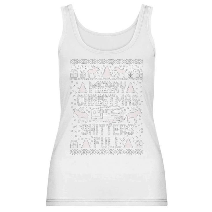 Meri Christmas Shitters Full FunnyWomen Tank Top