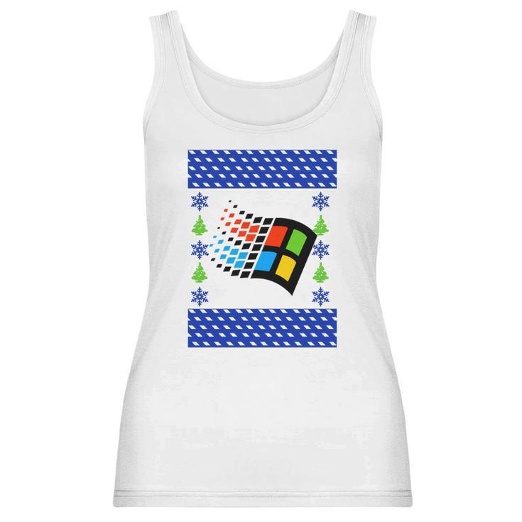 Microsoft 2020 Ugly Christmas Women Tank Top