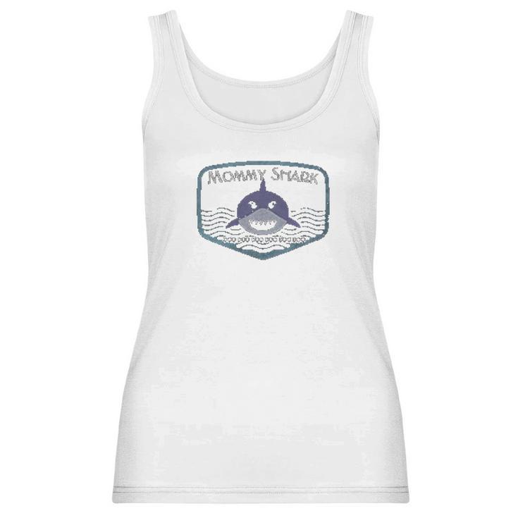 Mommy Shark Cute Graphic Baby Shark Women Tank Top