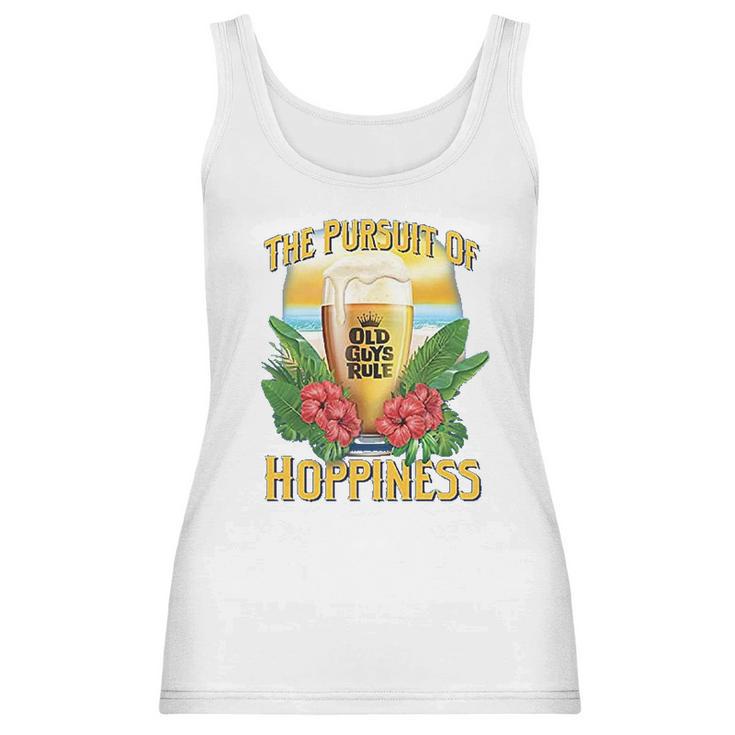 Old Guys Rule Hoppiness Iris Beer Lover Women Tank Top